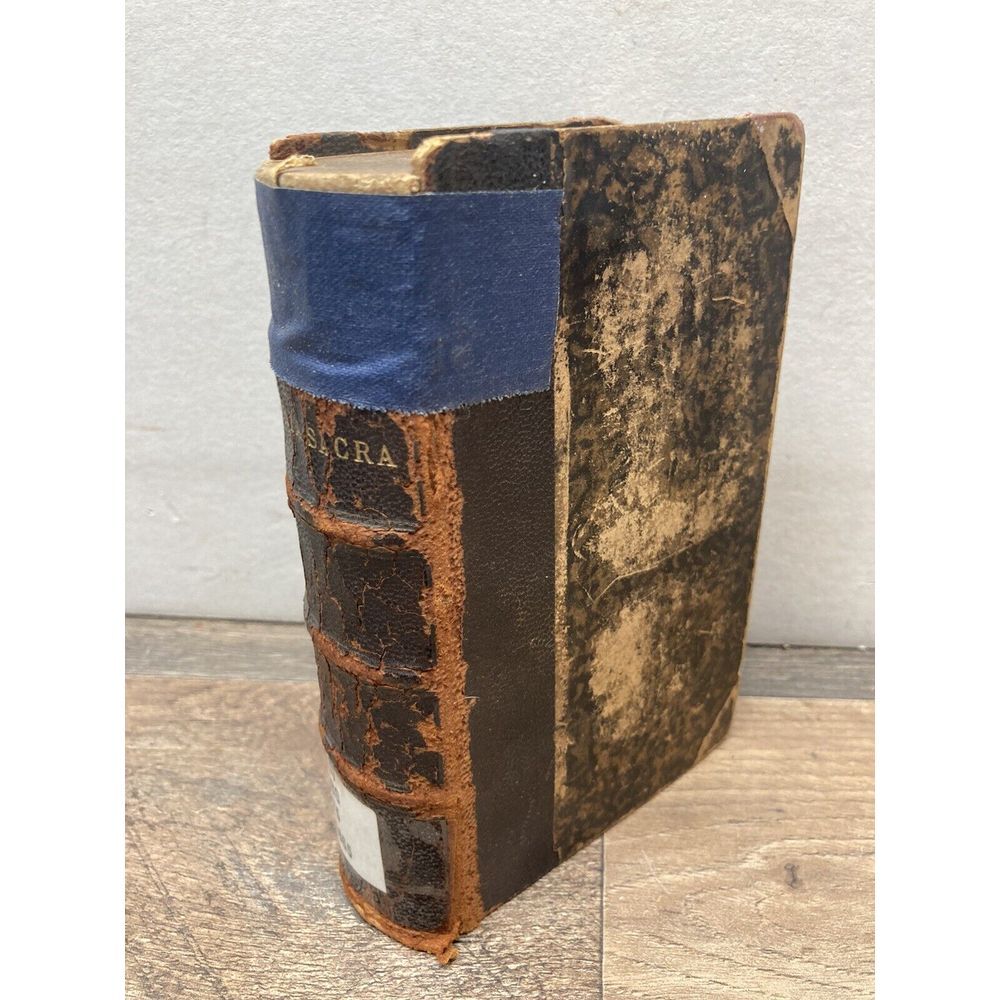 BIBLIA SACRA VULGATEA 1865 Editionis‎ Sixti V Pontificis Maximi